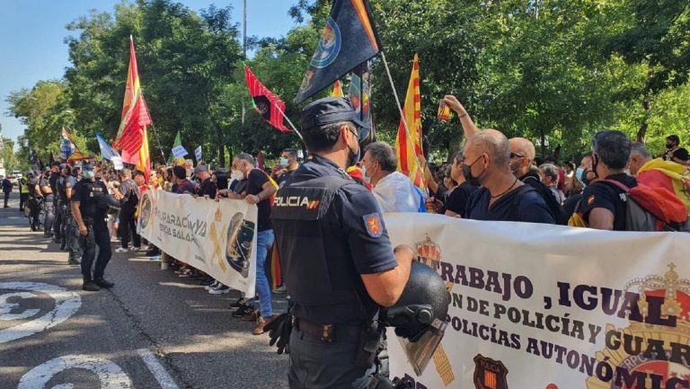 Manifestación Guardia Civil