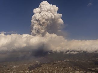 Volcán La Palma actividad