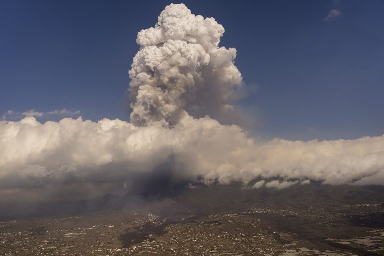 Actividad volcán de La Palma