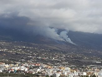 La Palma, el volcán tiene dos bocas