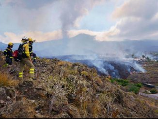 Volcán la Palma fase explosiva