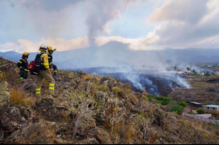 Volcán la Palma fase explosiva