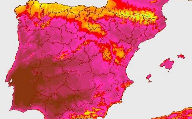 Clima en España, calentamiento