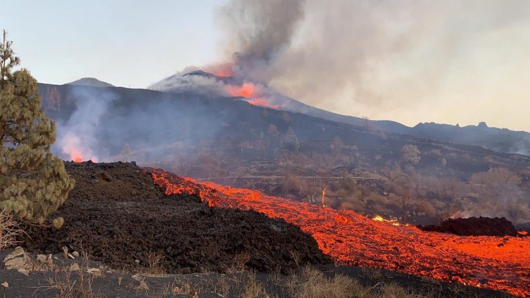 volcán de la palma colada