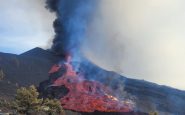 Derrumbe volcán la palma