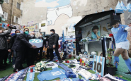 Muerte Maradona Homenajes