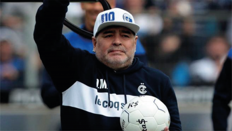 Maradona sin corazón