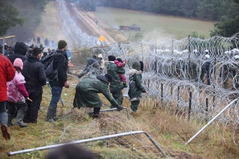 Polonia muro Bielorrusia