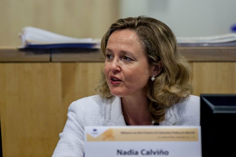 Nadia Calviño, vicepresidenta del Gobierno de España