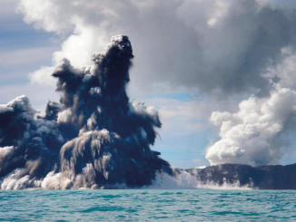 Tonga Erupción Volcán