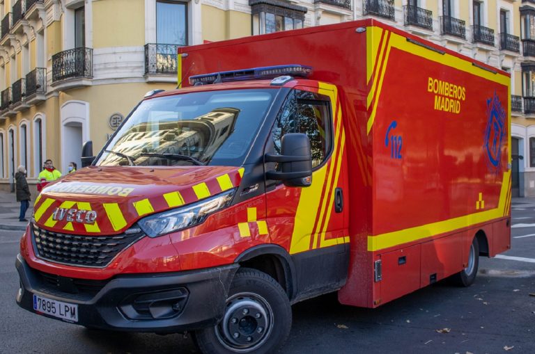 incendio edificio Madrid