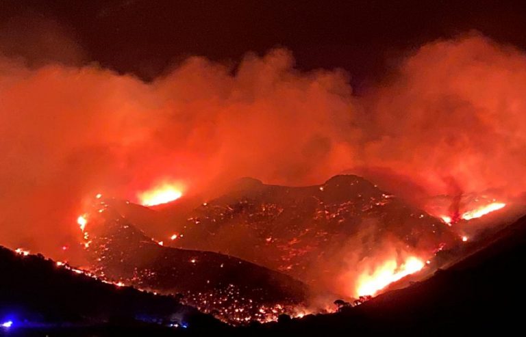 incendio forestal Roses