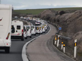 caravana taxistas Ucrania