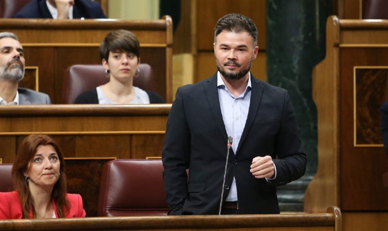 Rufián amenaza Sánchez