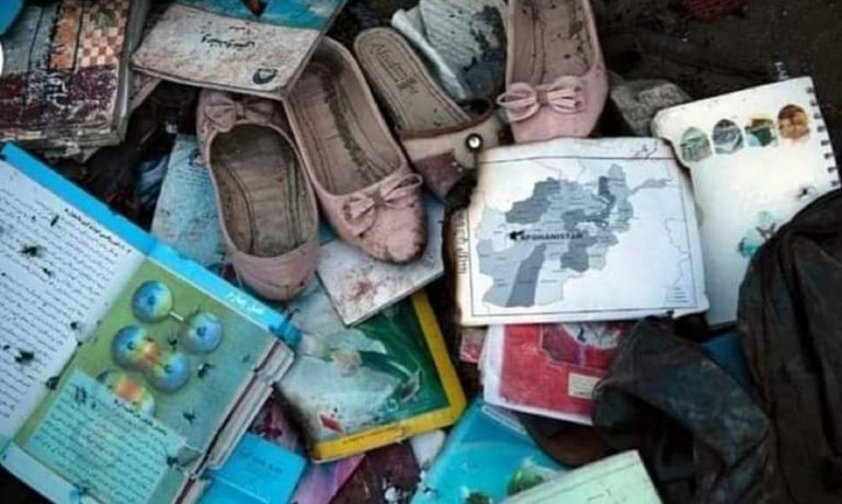 muertos escuela Kabul