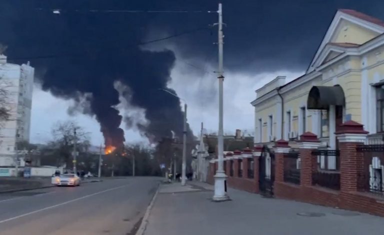 Rusia bombardeo Odesa