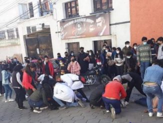 avalancha universitarios Bolivia