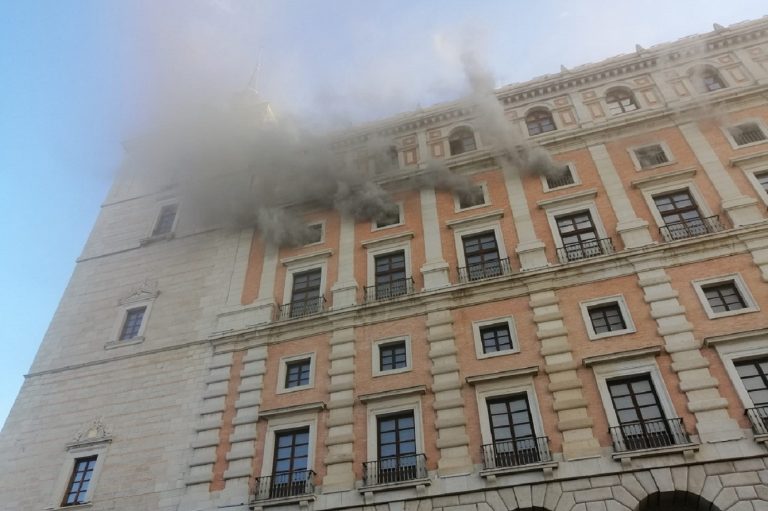 incendio Alcázar Toledo