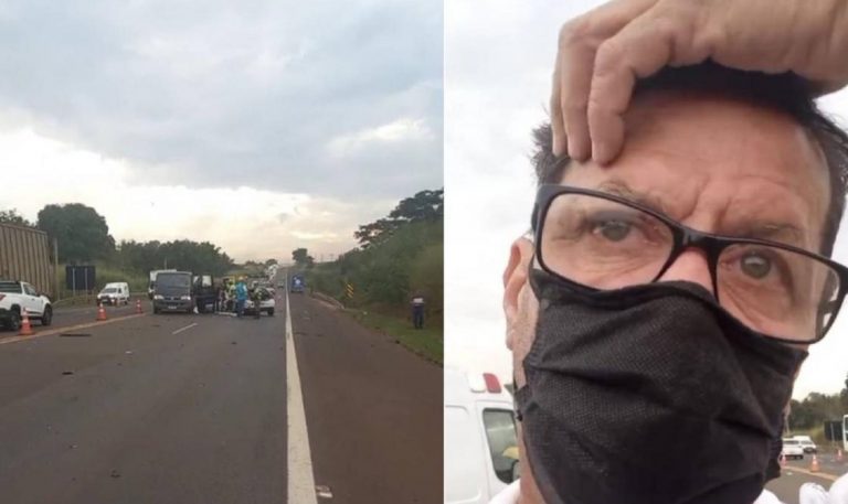 periodista accidente hijo