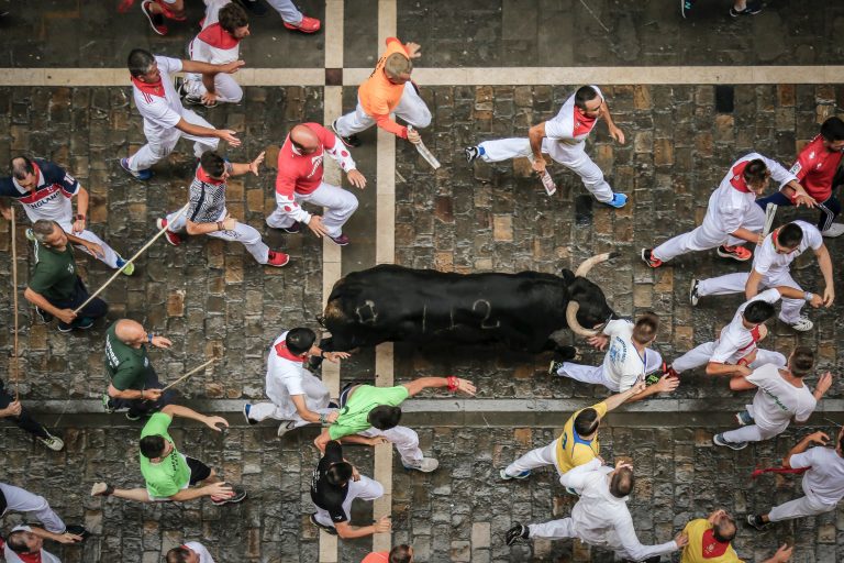 cuarto encierro San Fermín