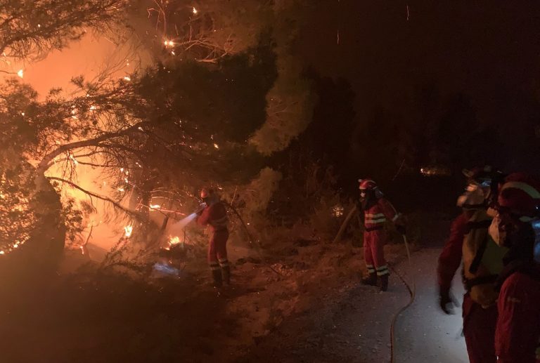 incendio Venta del Moro