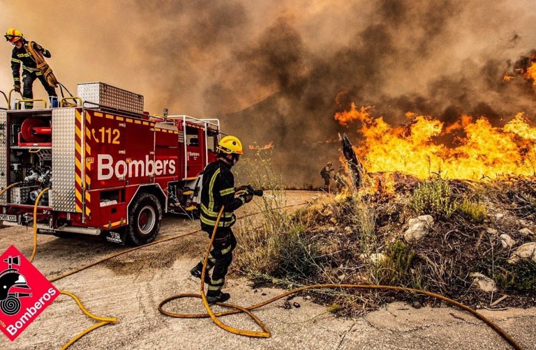 incendio Vall d'Ebo