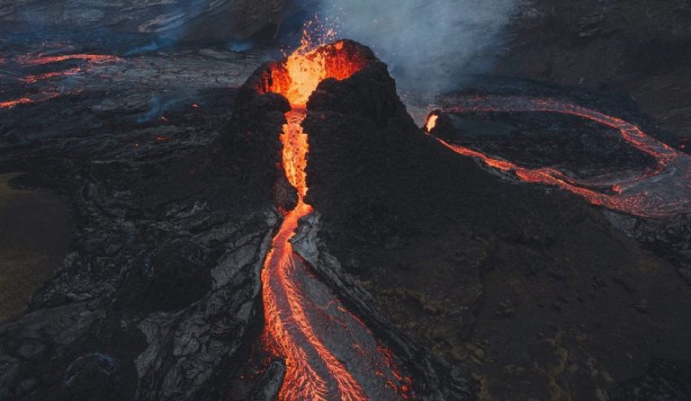 volcán Islandia erupción