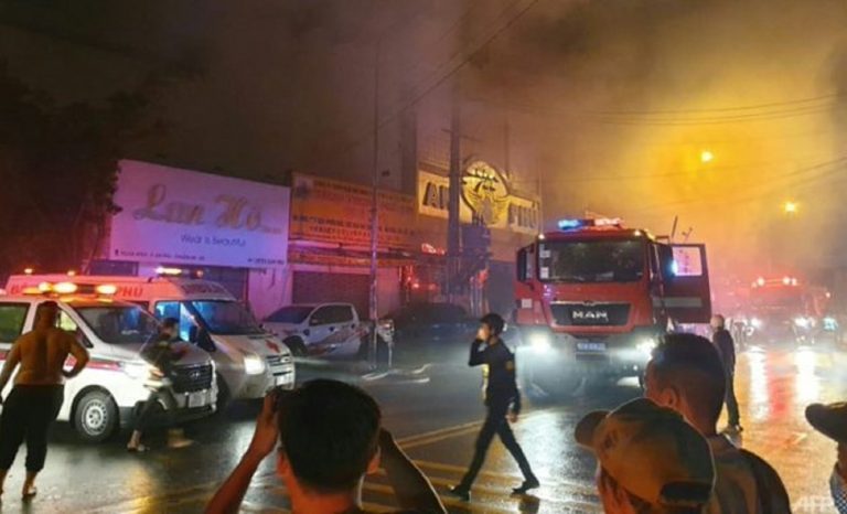 incendio karaoke Vietnam