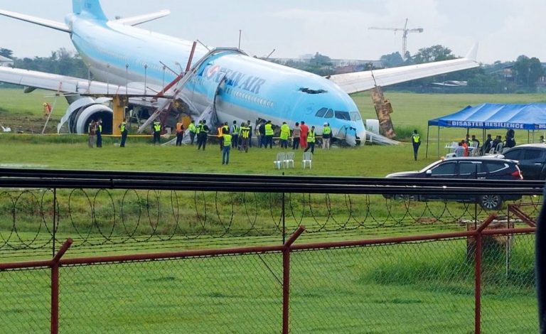 avión Filipinas accidente