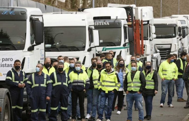 huelga transportistas