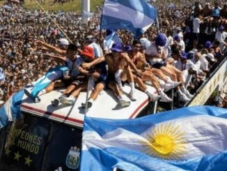 Argentina celebración Mundial