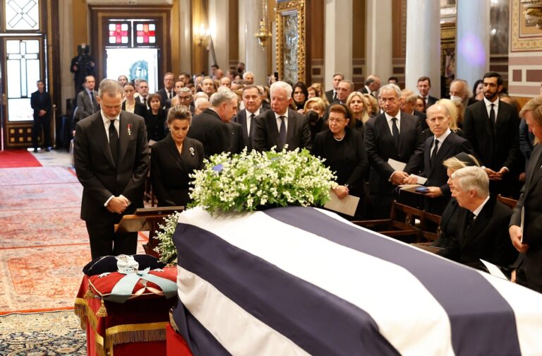 funeral constantino de grecia
