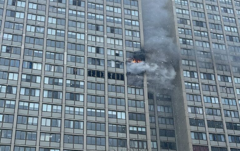 incendio edificio Chicago