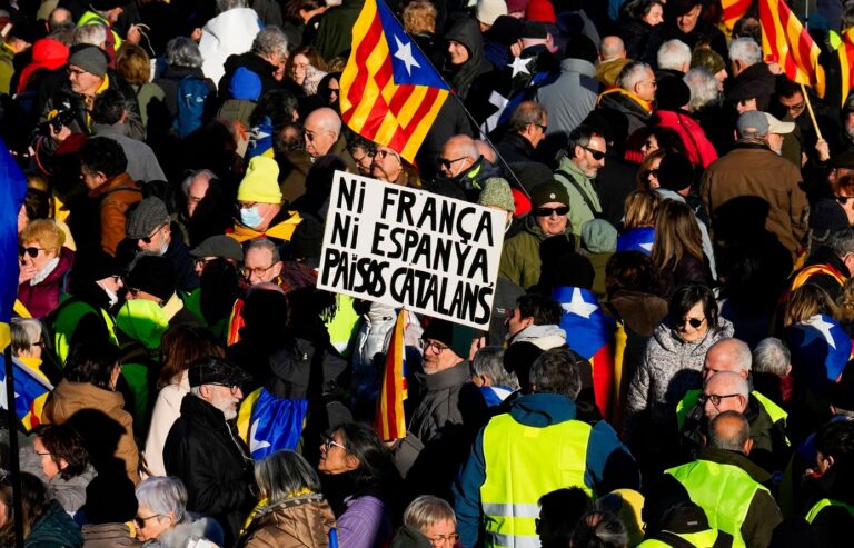 manifestación independentista Junqueras