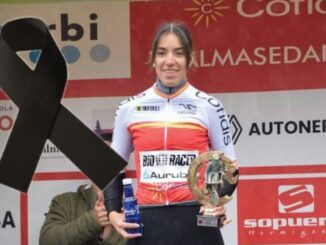 muere ciclista Estela Domínguez