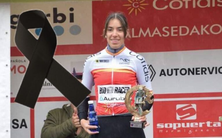 muere ciclista Estela Domínguez