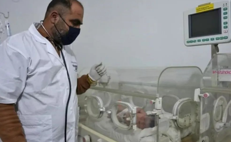 bebé terremoto Siria