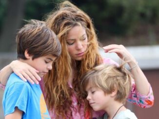 Shakira y sus hijos