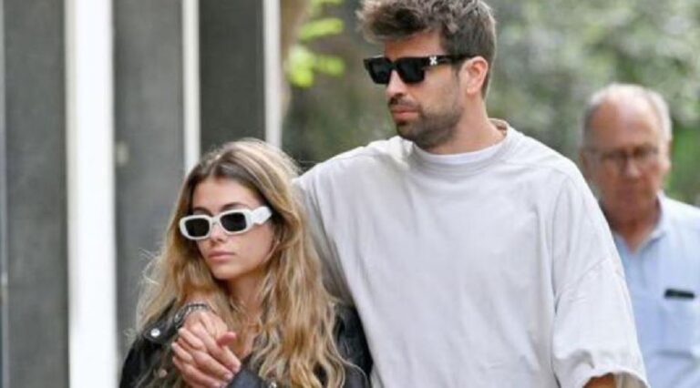 Piqué y Clara Chía