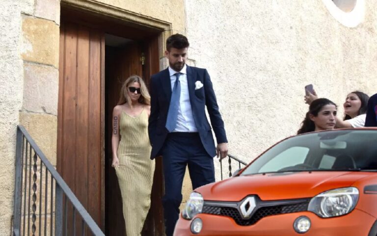 Piqué clara Chía boda hermano