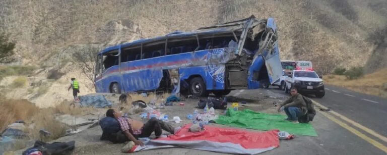 accidente bus México