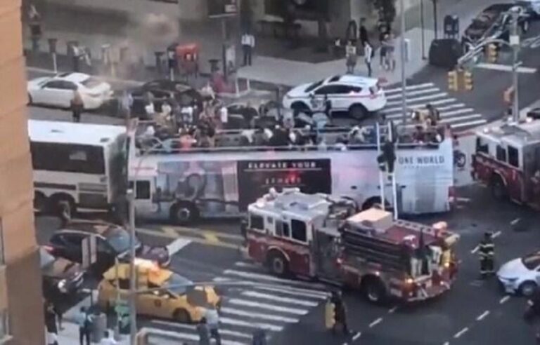 accidente bus nueva york