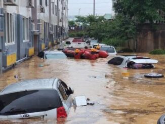 corea del sur lluvias