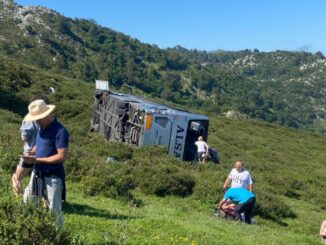 accidente autobús Covadonga