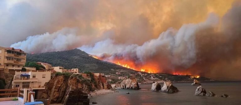 incendios Argelia