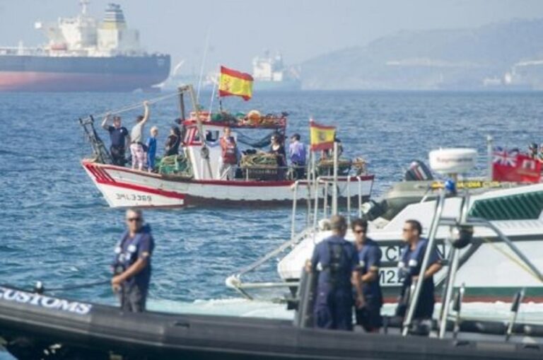 Gibraltar pesqueros españoles