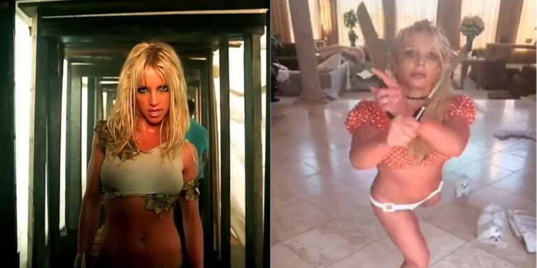 Britney Spears baile cuchillos