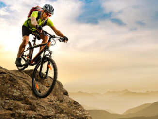 mountain biking