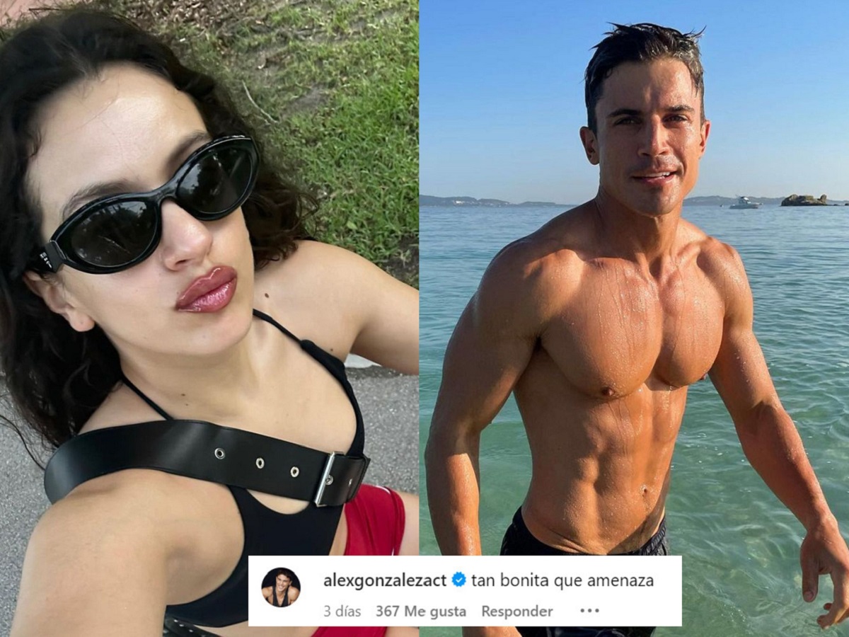 Rosalía y Álex González ¿romance a la vista? "Tan bonita que amenaza"