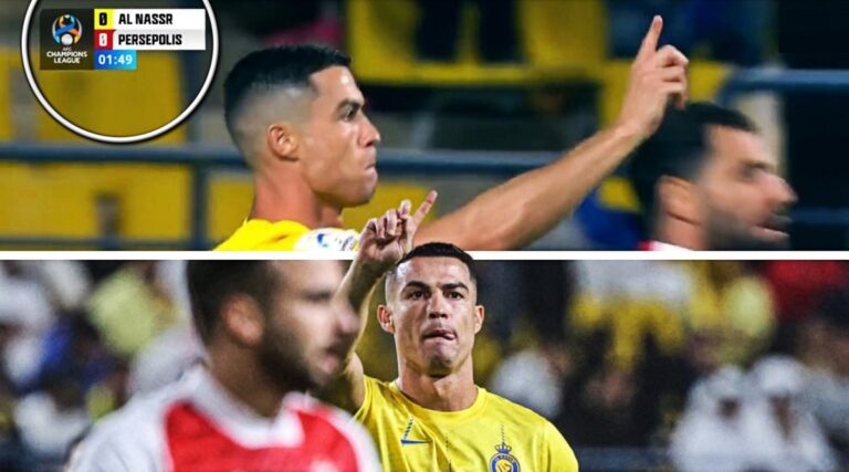 gesto cristiano Ronaldo